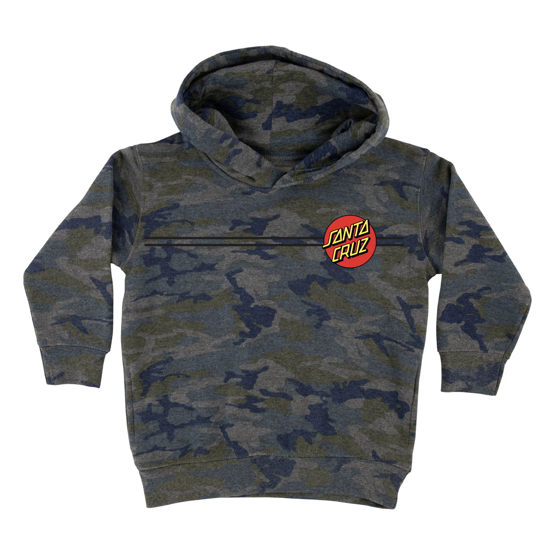 Classic Dot Santa Cruz Kids Hoodie - Image 4