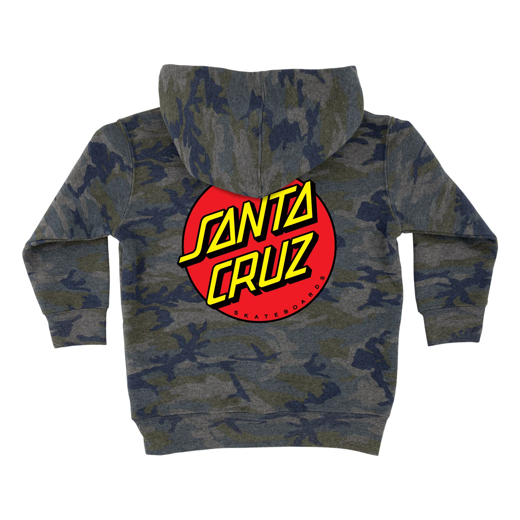 Classic Dot Santa Cruz Kids Hoodie - Image 5