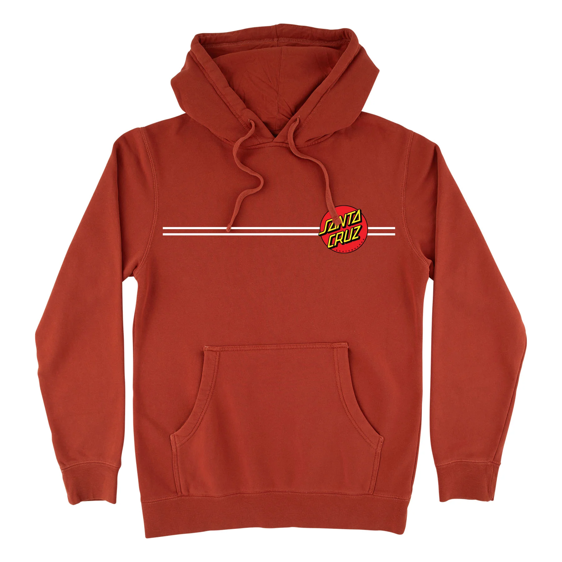 Classic Dot Womens Santa Cruz Hoodie - Image 10