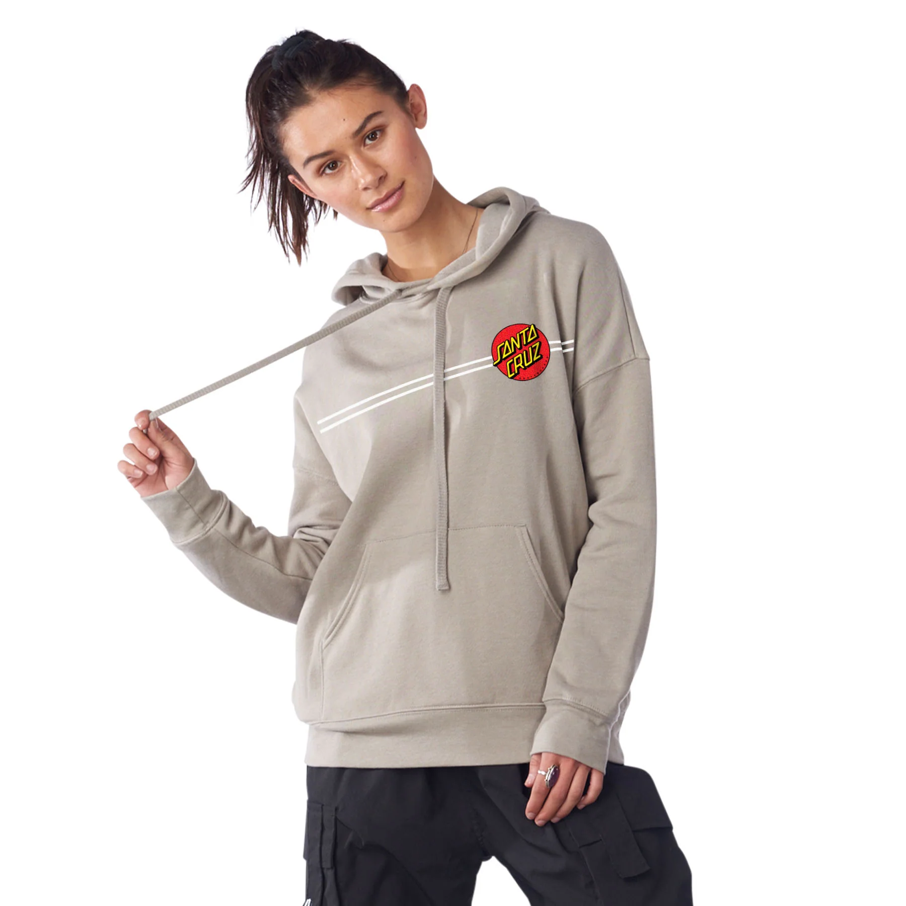 Classic Dot Womens Santa Cruz Hoodie - Image 14