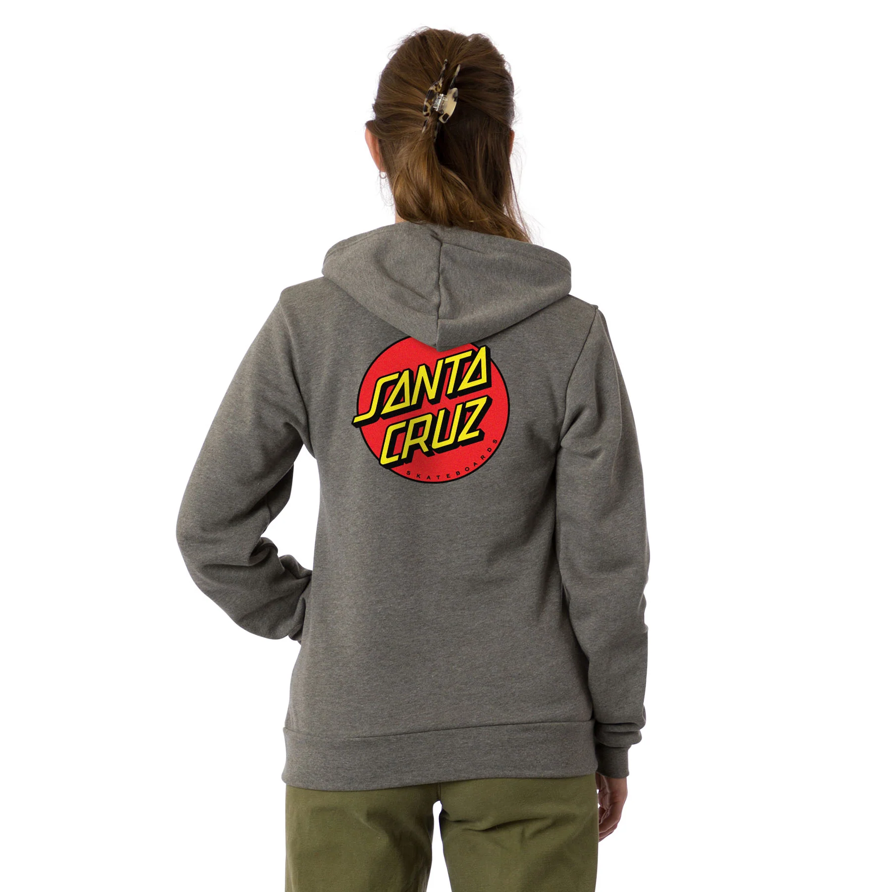 Classic Dot Womens Santa Cruz Hoodie - Image 21