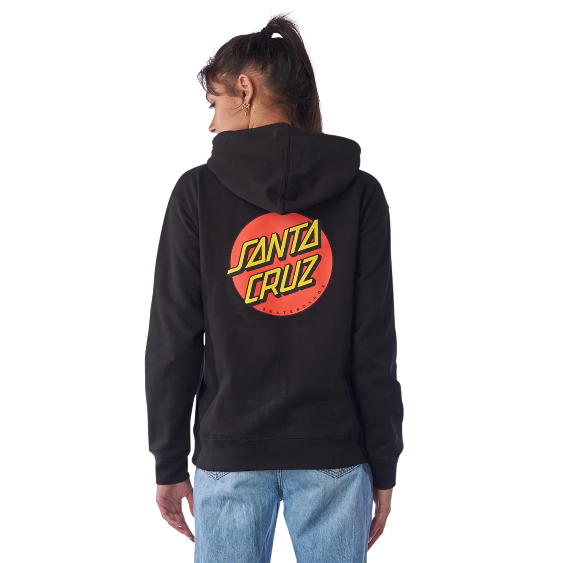 Classic Dot Womens Santa Cruz Hoodie - Image 28