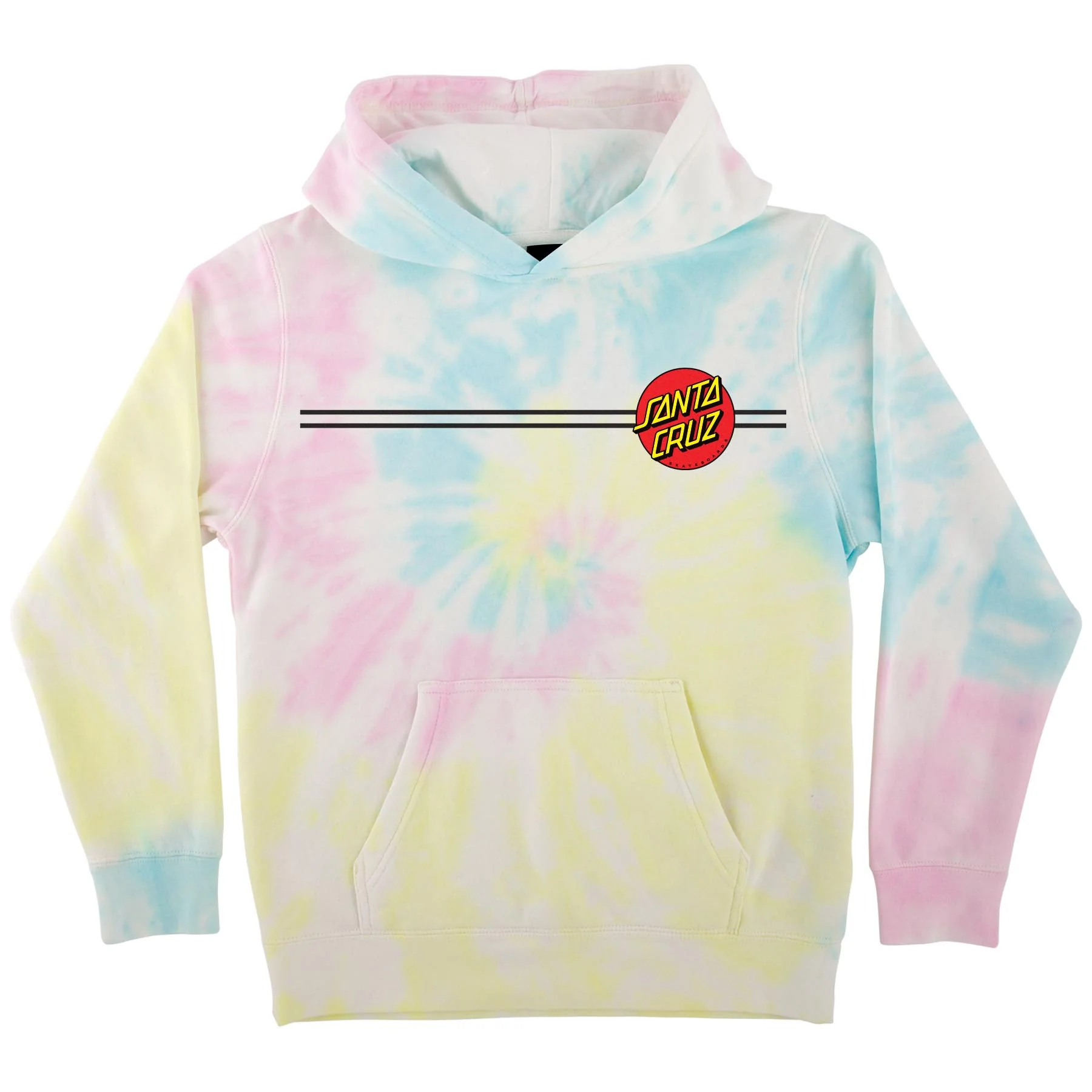 Classic Dot Santa Cruz Youth Hoodie - Image 2