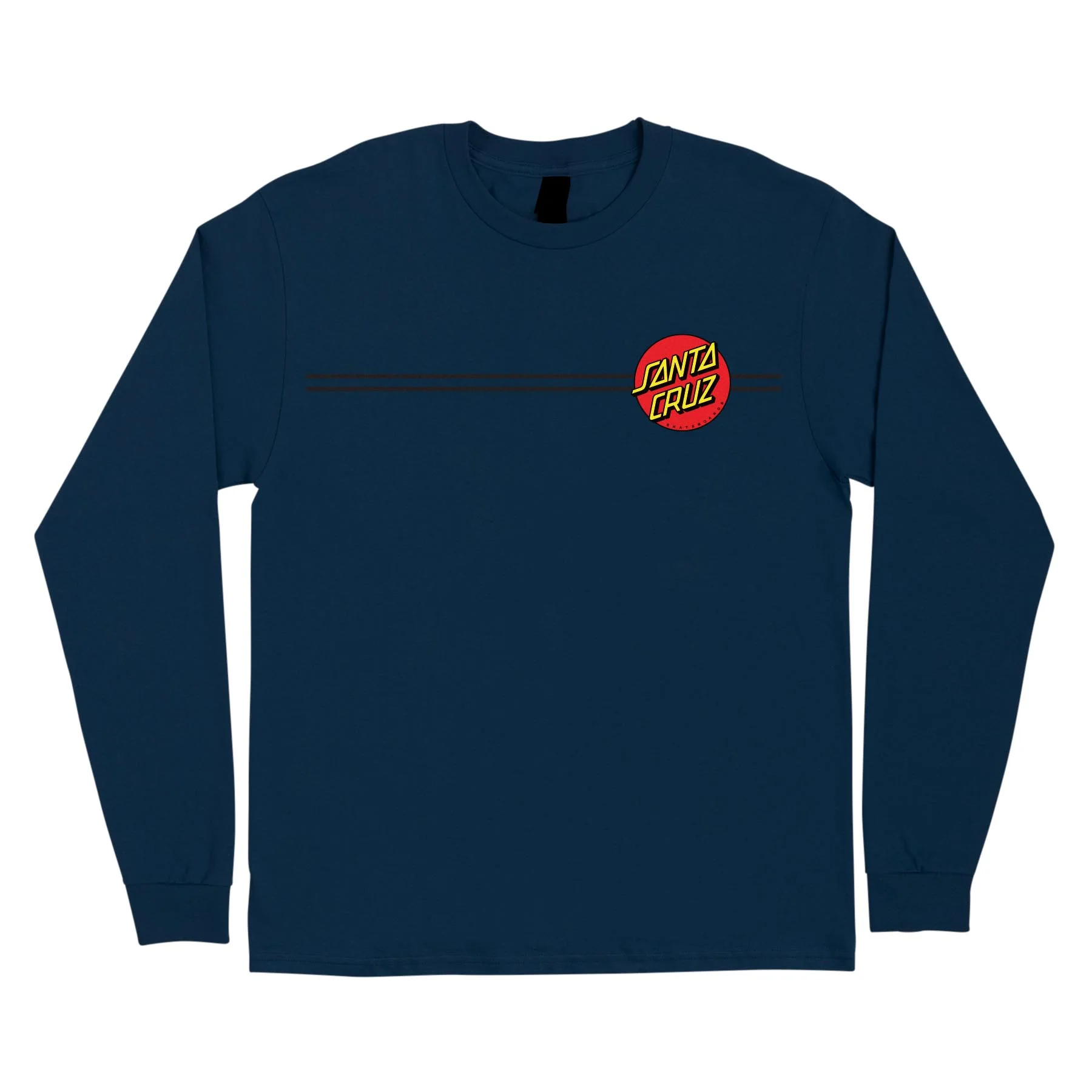 Classic Dot Mens Santa Cruz Longsleeve T-Shirt - Image 11