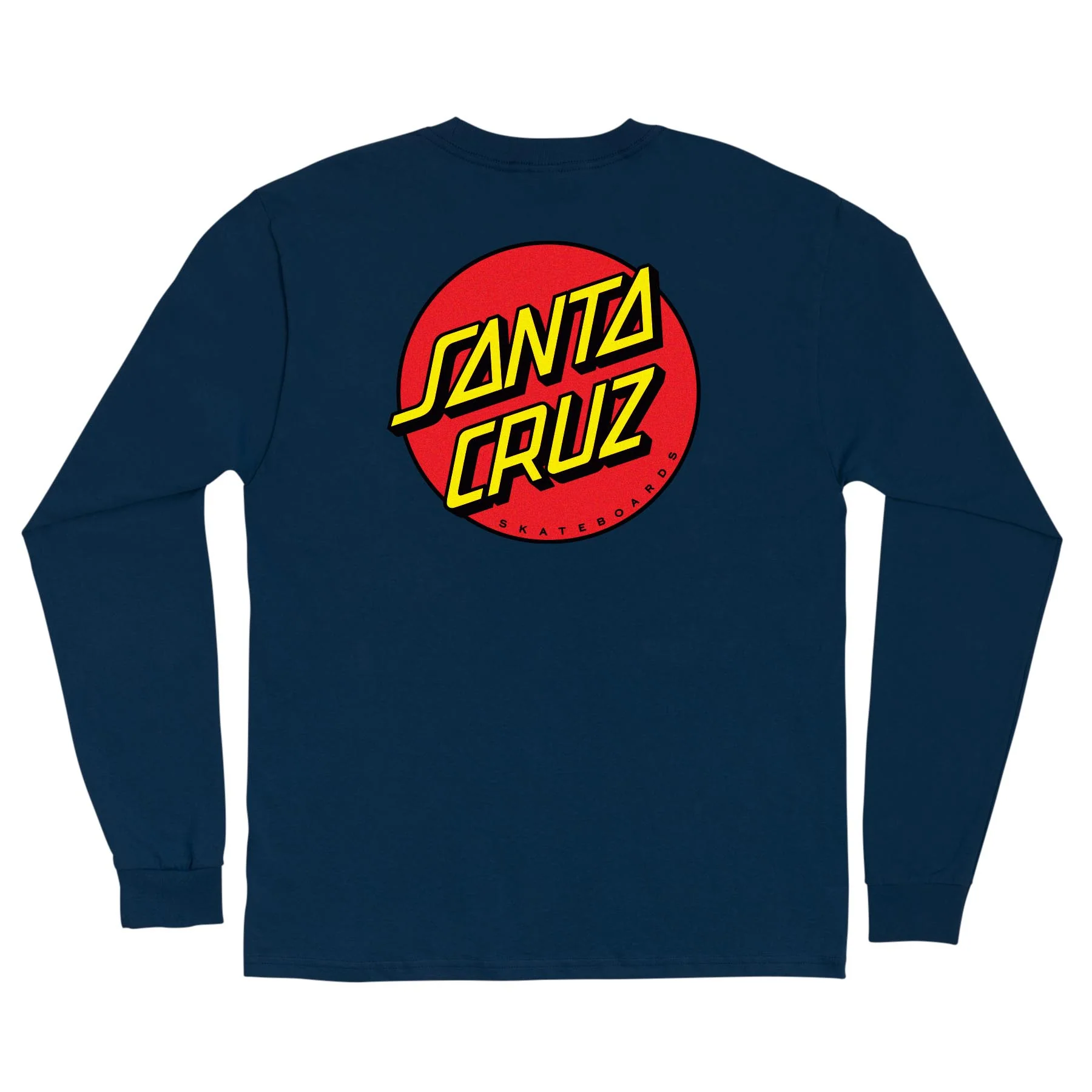 Classic Dot Mens Santa Cruz Longsleeve T-Shirt - Image 12