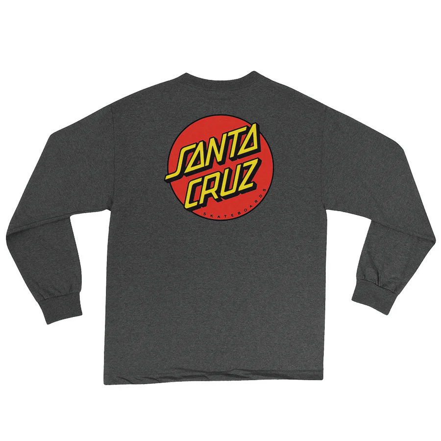 Classic Dot Mens Santa Cruz Longsleeve T-Shirt - Image 14