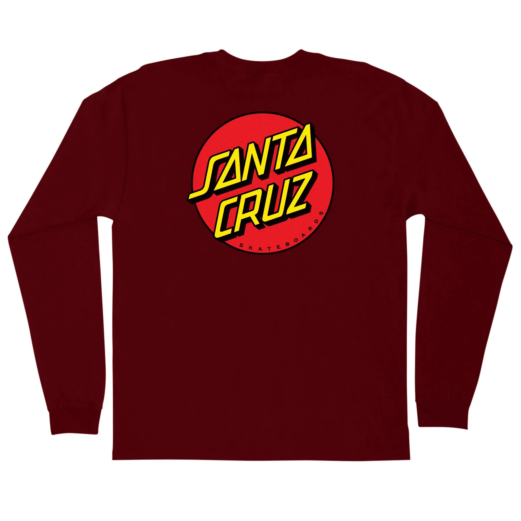Classic Dot Mens Santa Cruz Longsleeve T-Shirt - Image 16