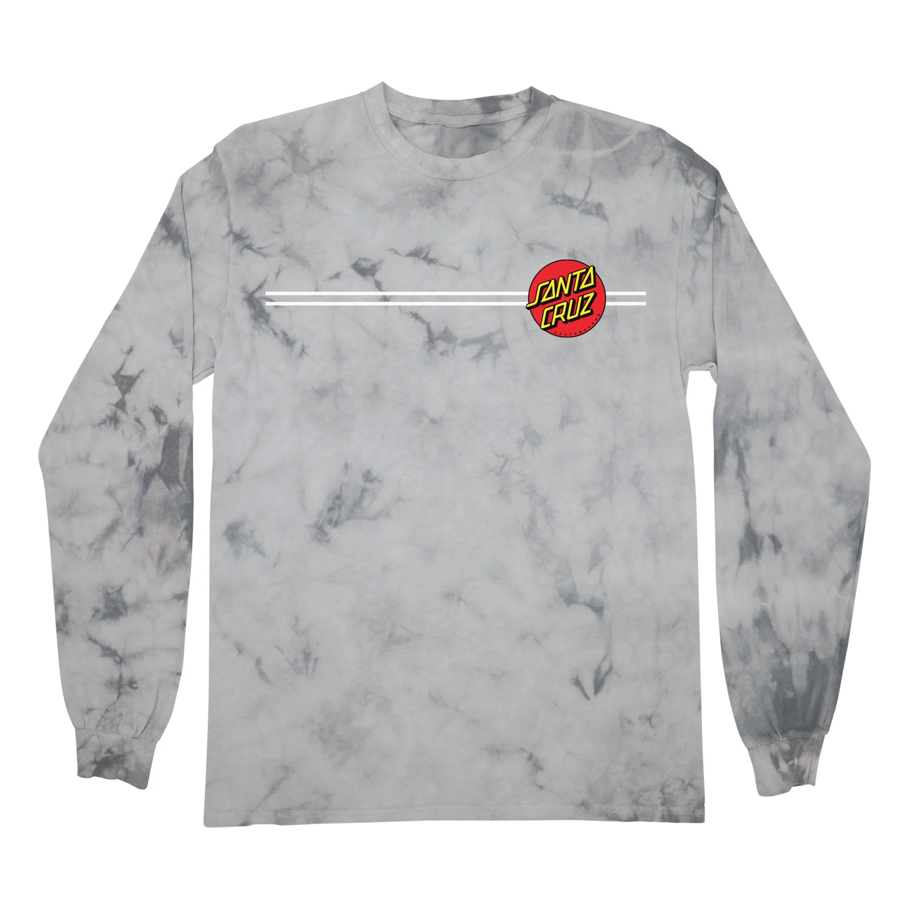 Classic Dot Mens Santa Cruz Longsleeve T-Shirt - Image 3