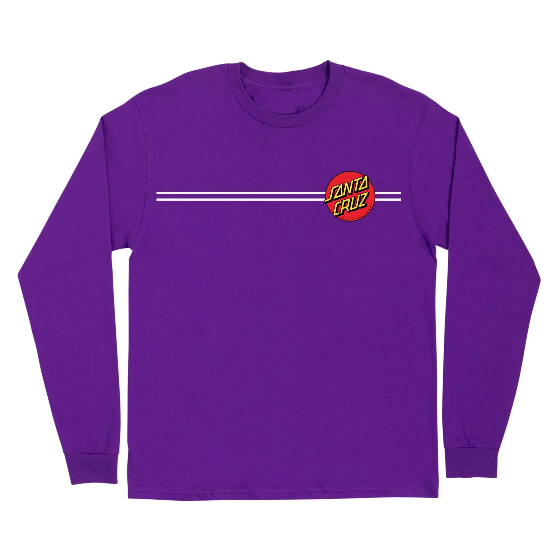 Classic Dot Mens Santa Cruz Longsleeve T-Shirt - Image 7