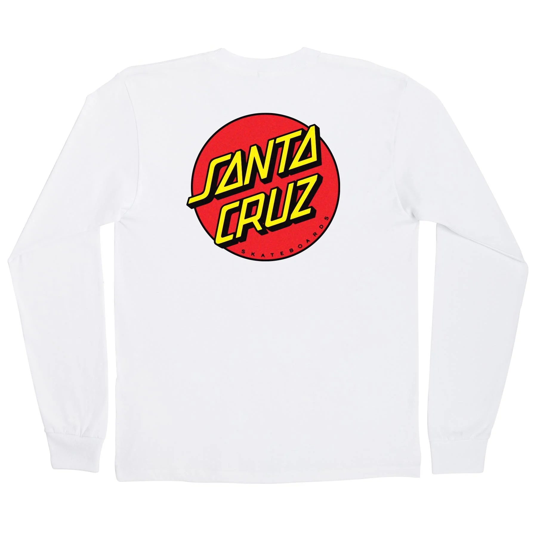 Classic Dot Mens Santa Cruz Longsleeve T-Shirt - Image 9