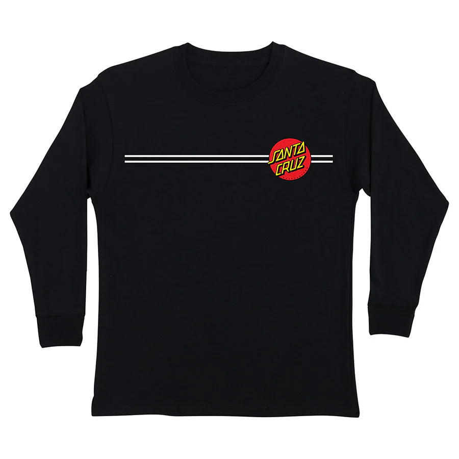 Classic Dot Santa Cruz Youth Longsleeve T-Shirt