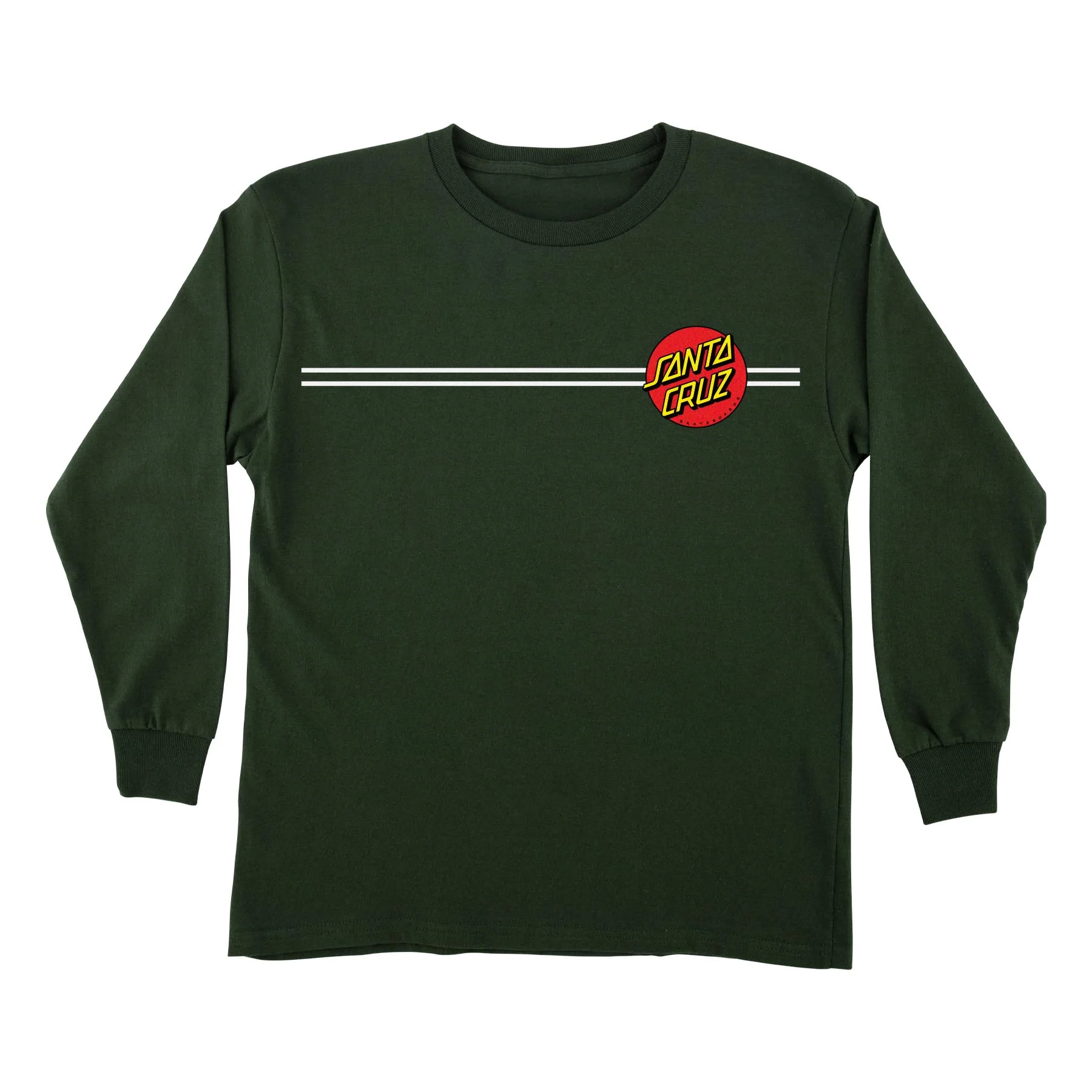 Classic Dot Santa Cruz Youth Longsleeve T-Shirt - Image 10