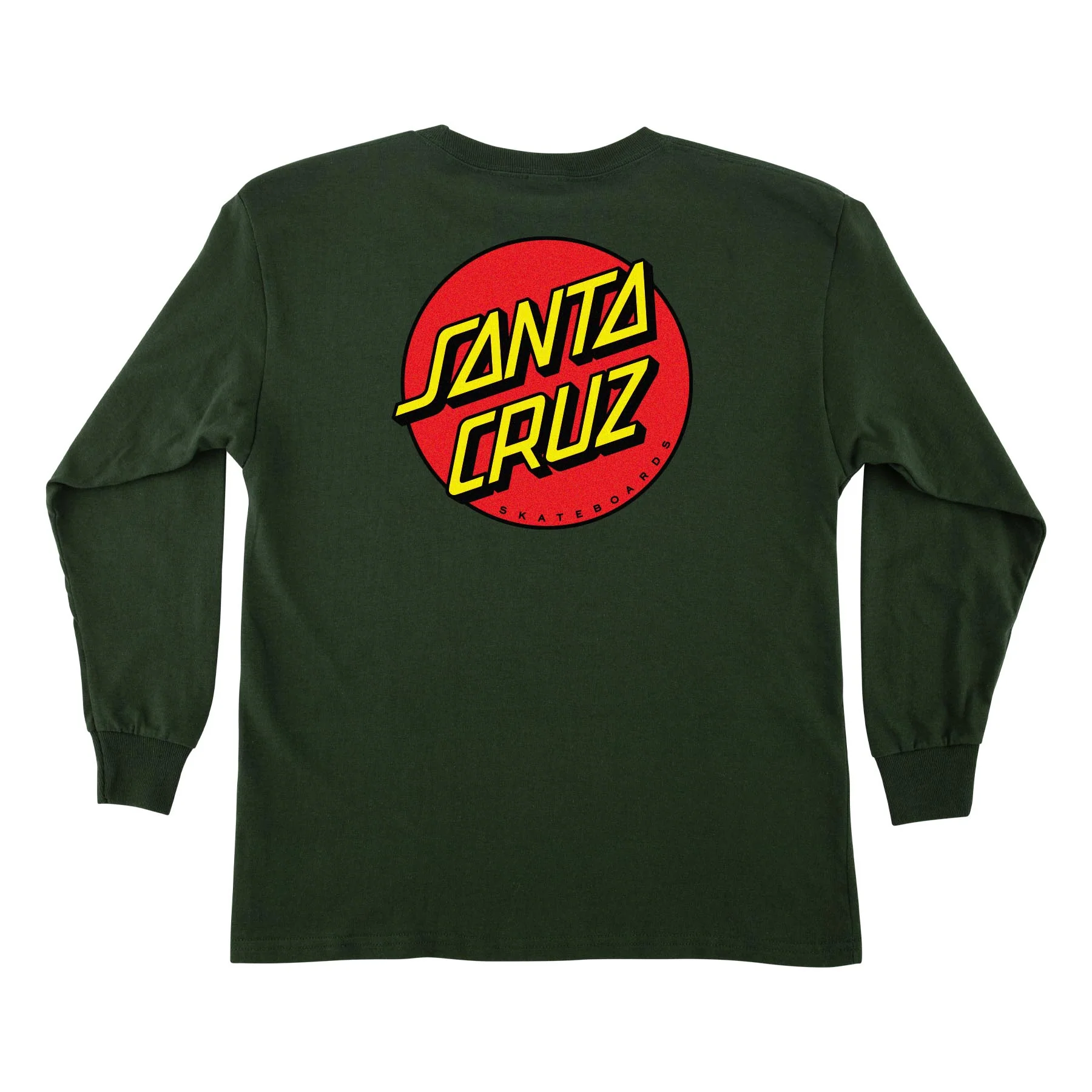 Classic Dot Santa Cruz Youth Longsleeve T-Shirt - Image 11