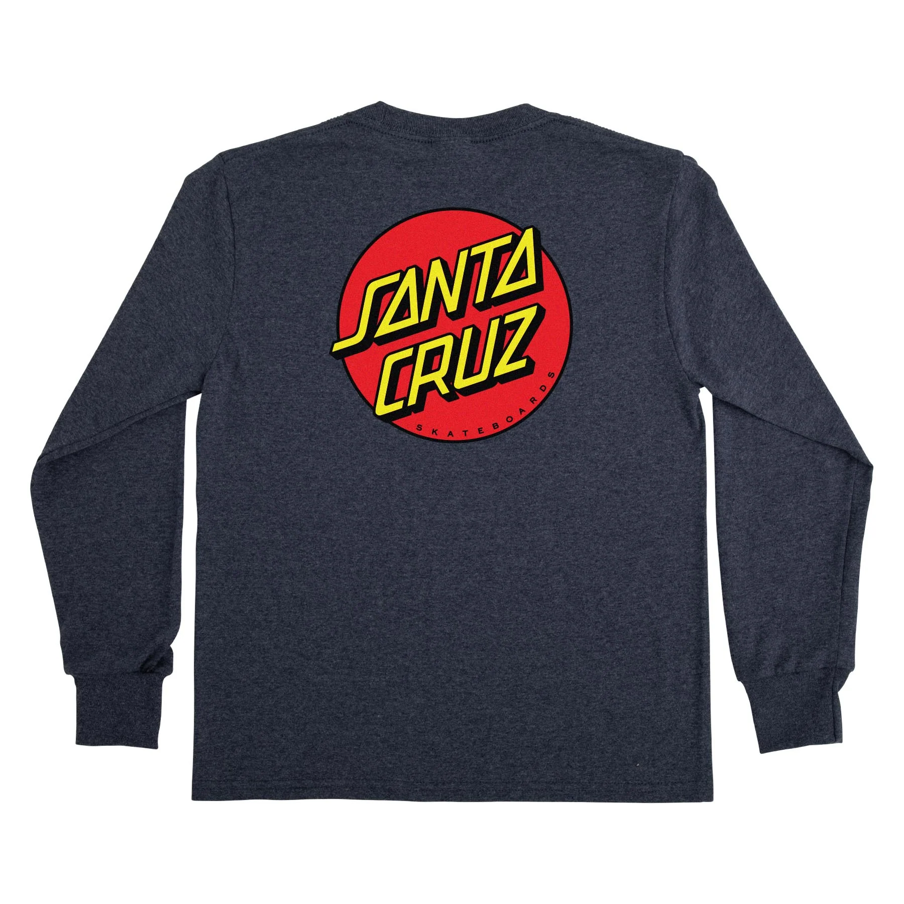 Classic Dot Santa Cruz Youth Longsleeve T-Shirt - Image 3