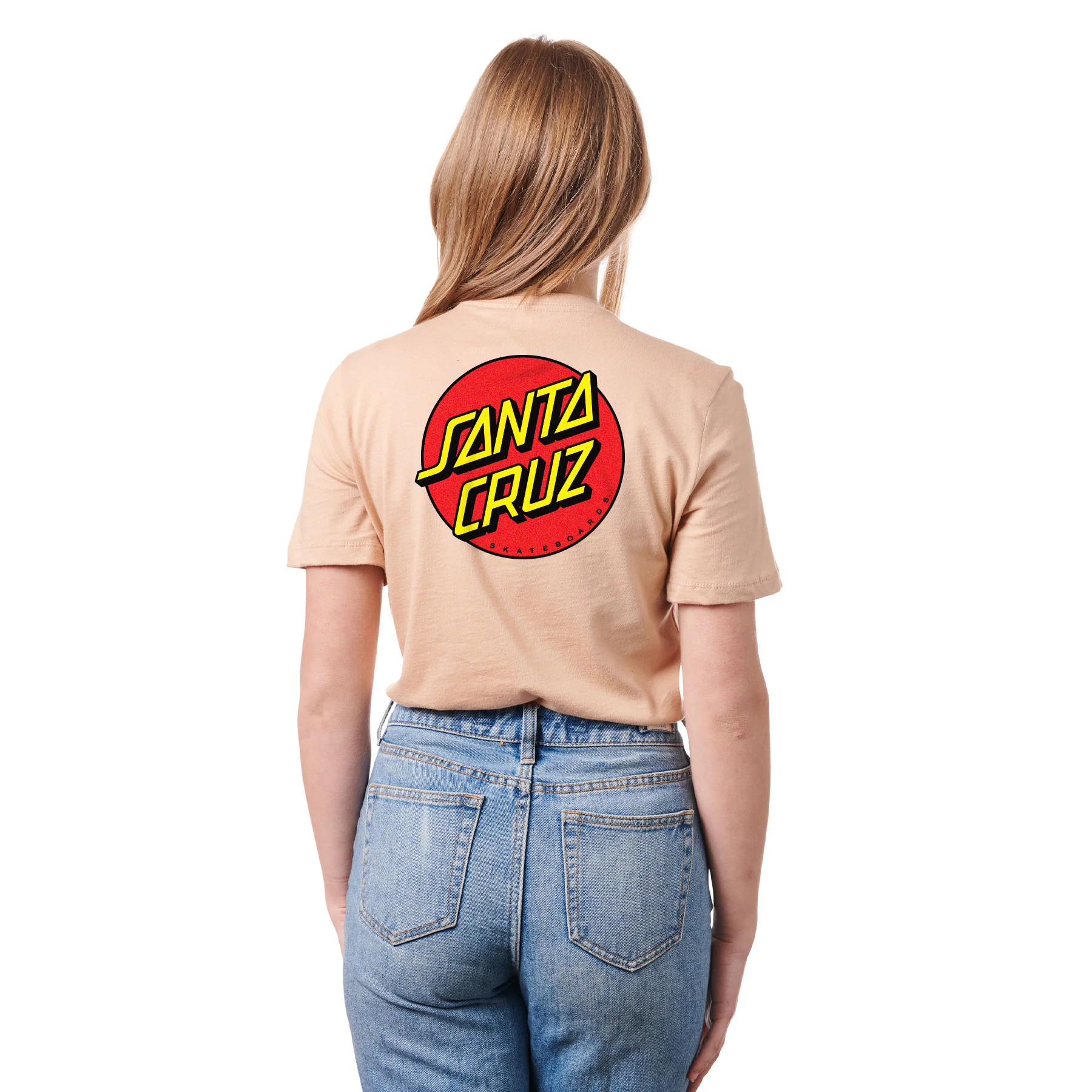 Classic Dot Womens Santa Cruz T-Shirt - Image 11
