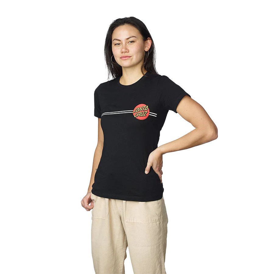 Classic Dot Womens Santa Cruz T-Shirt - Image 14