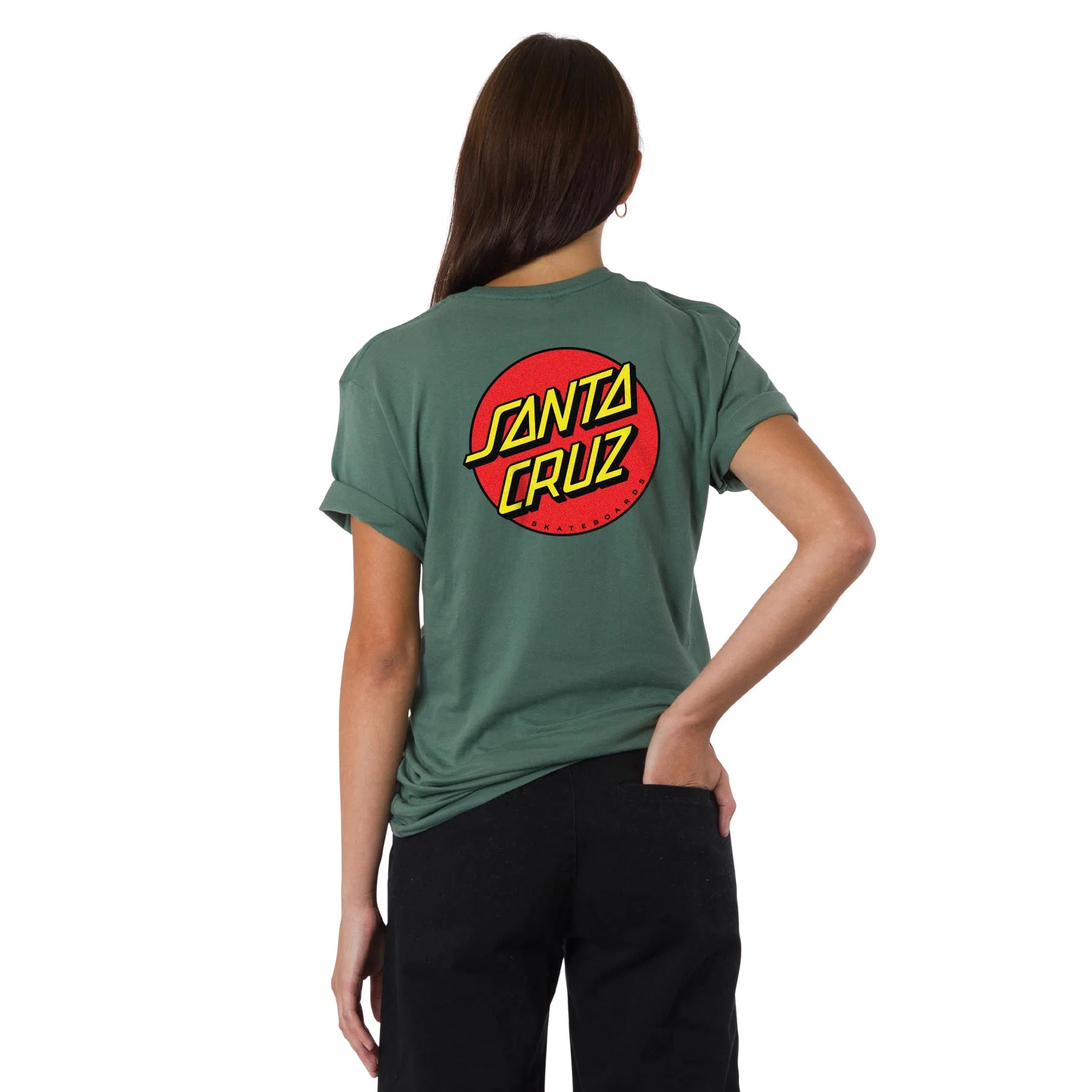 Classic Dot Womens Santa Cruz T-Shirt - Image 16