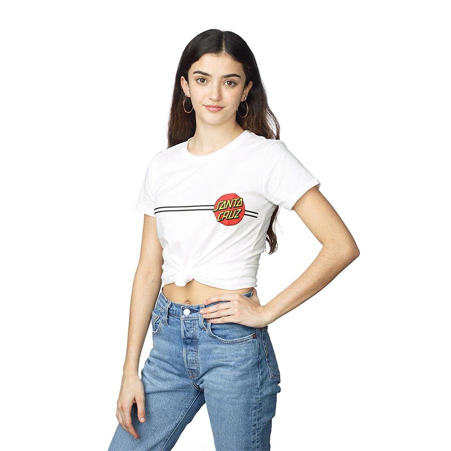 Classic Dot Womens Santa Cruz T-Shirt - Image 6
