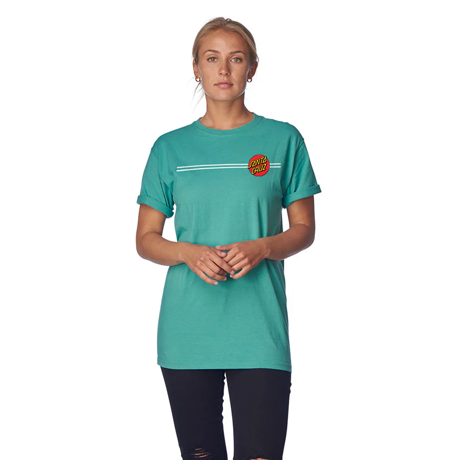 Classic Dot Womens Santa Cruz T-Shirt - Image 8