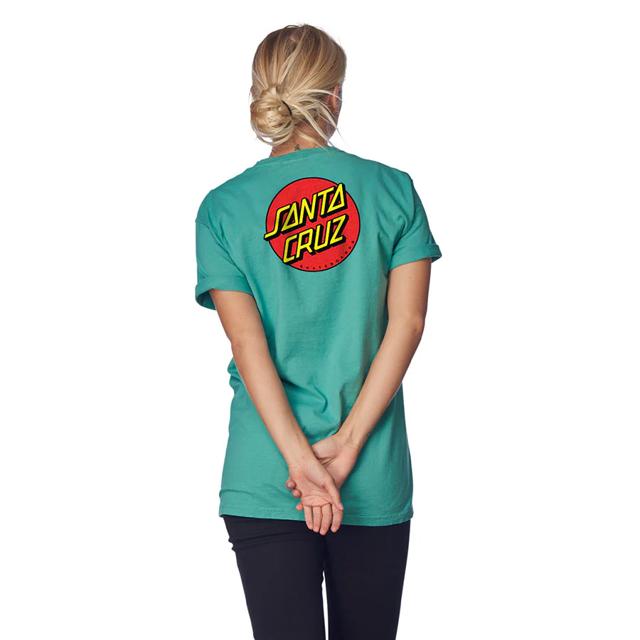 Classic Dot Womens Santa Cruz T-Shirt - Image 9