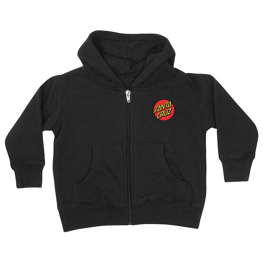 Classic Dot Santa Cruz Kids Zip Hoodie