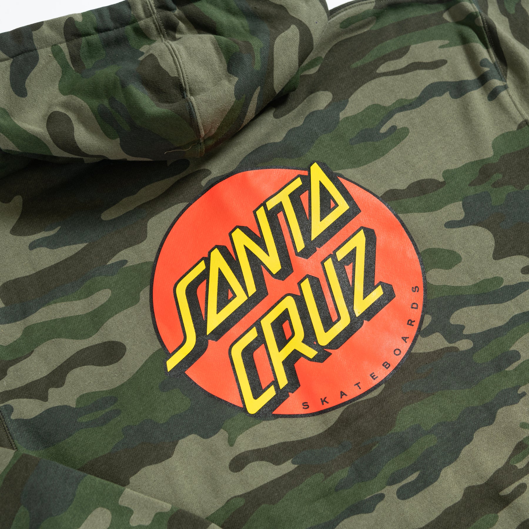 Classic Dot Mens Santa Cruz Zip Hoodie - Image 11