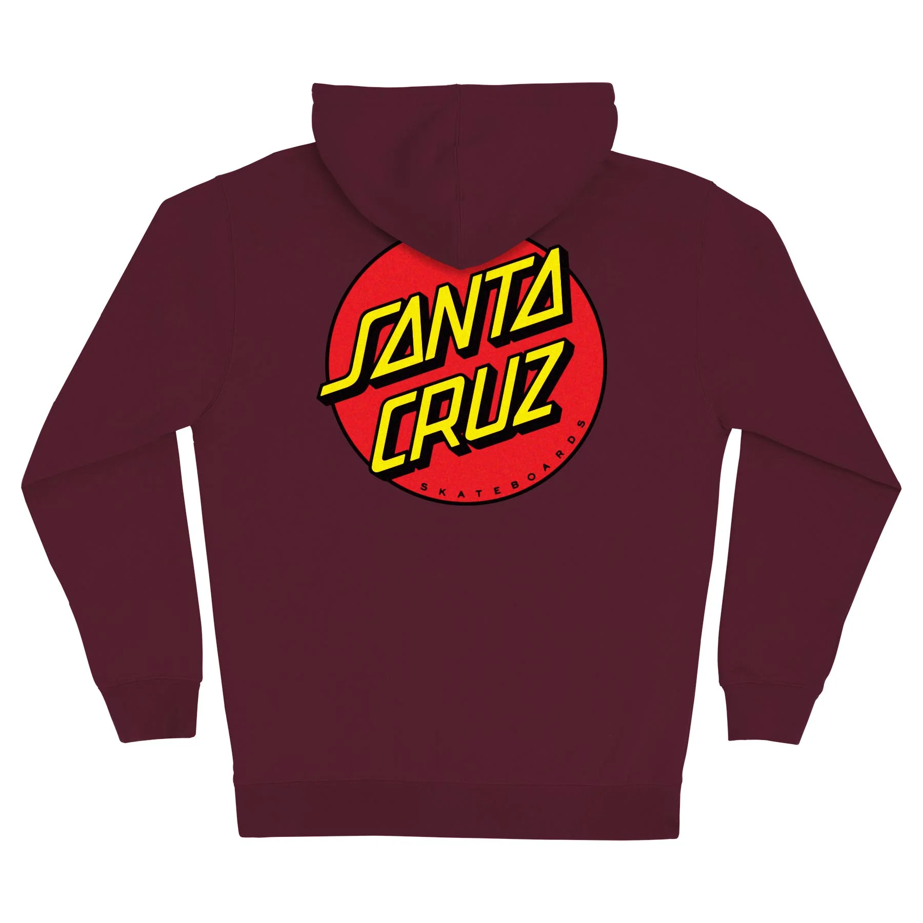 Classic Dot Mens Santa Cruz Zip Hoodie - Image 8