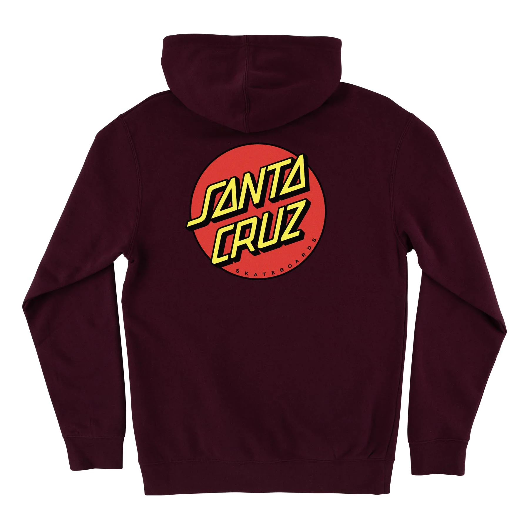 Classic Dot Womens Santa Cruz Zip Hoodie - Image 6