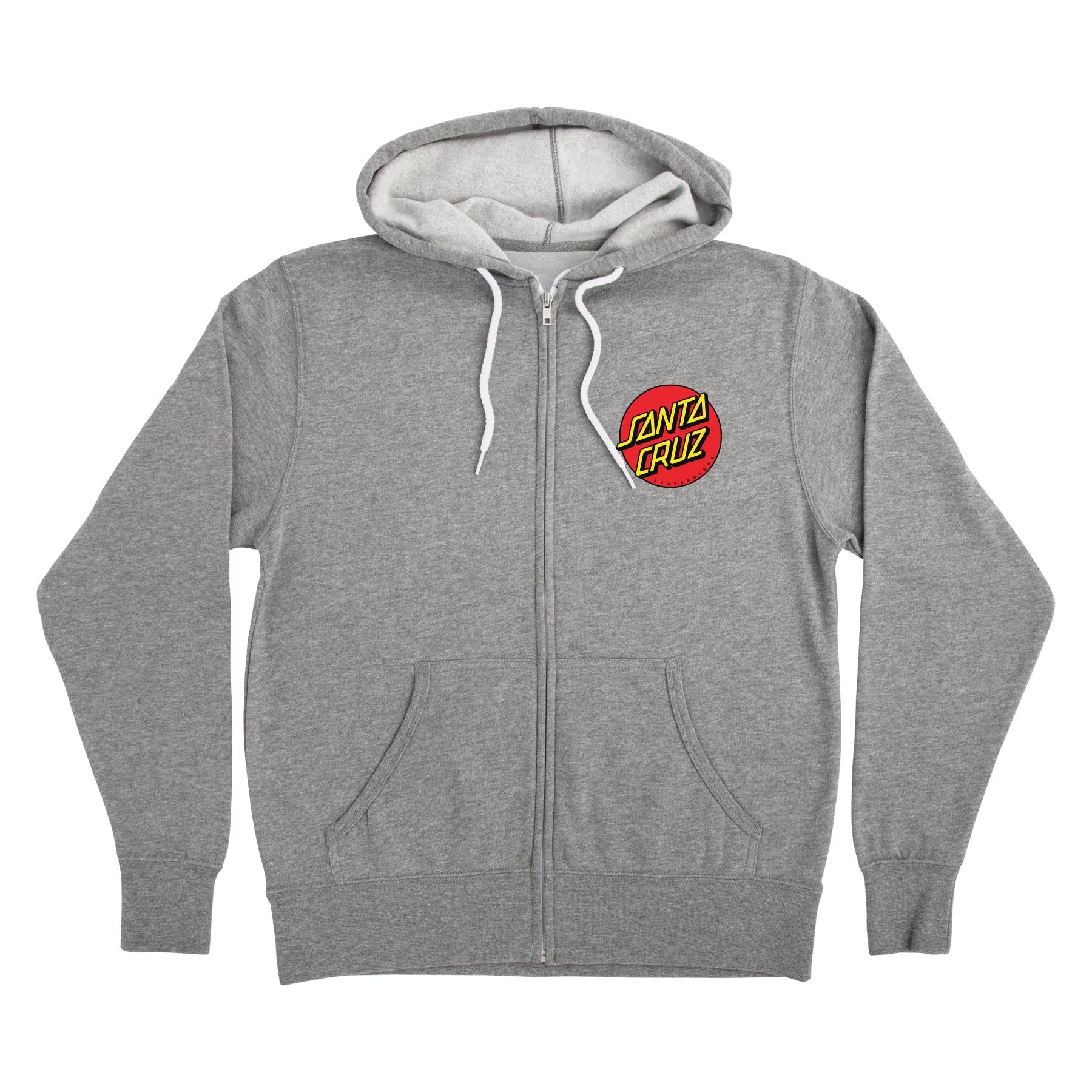 Classic Dot Womens Santa Cruz Zip Hoodie - Image 7