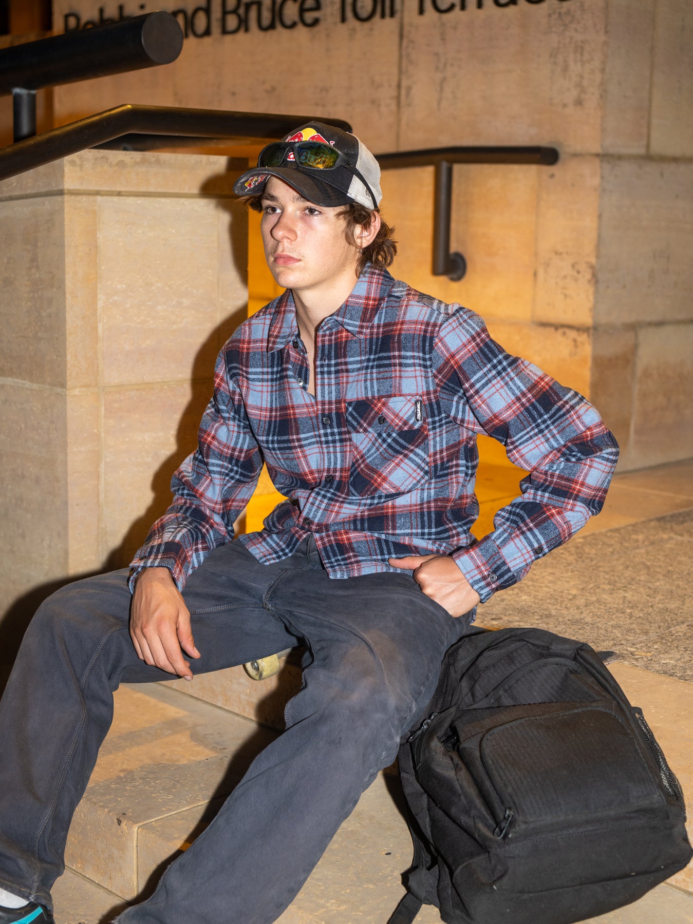 Classic Mens Santa Cruz Longsleeve Flannel Shirt - Image 12