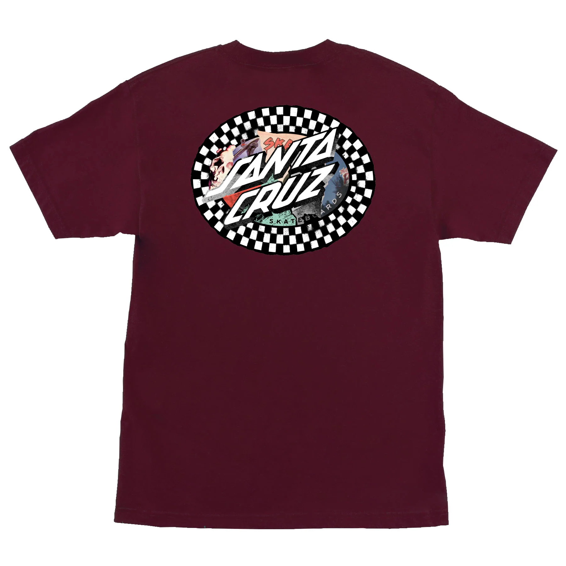 Collage Oval Dot Mens Santa Cruz T-Shirt - Image 4