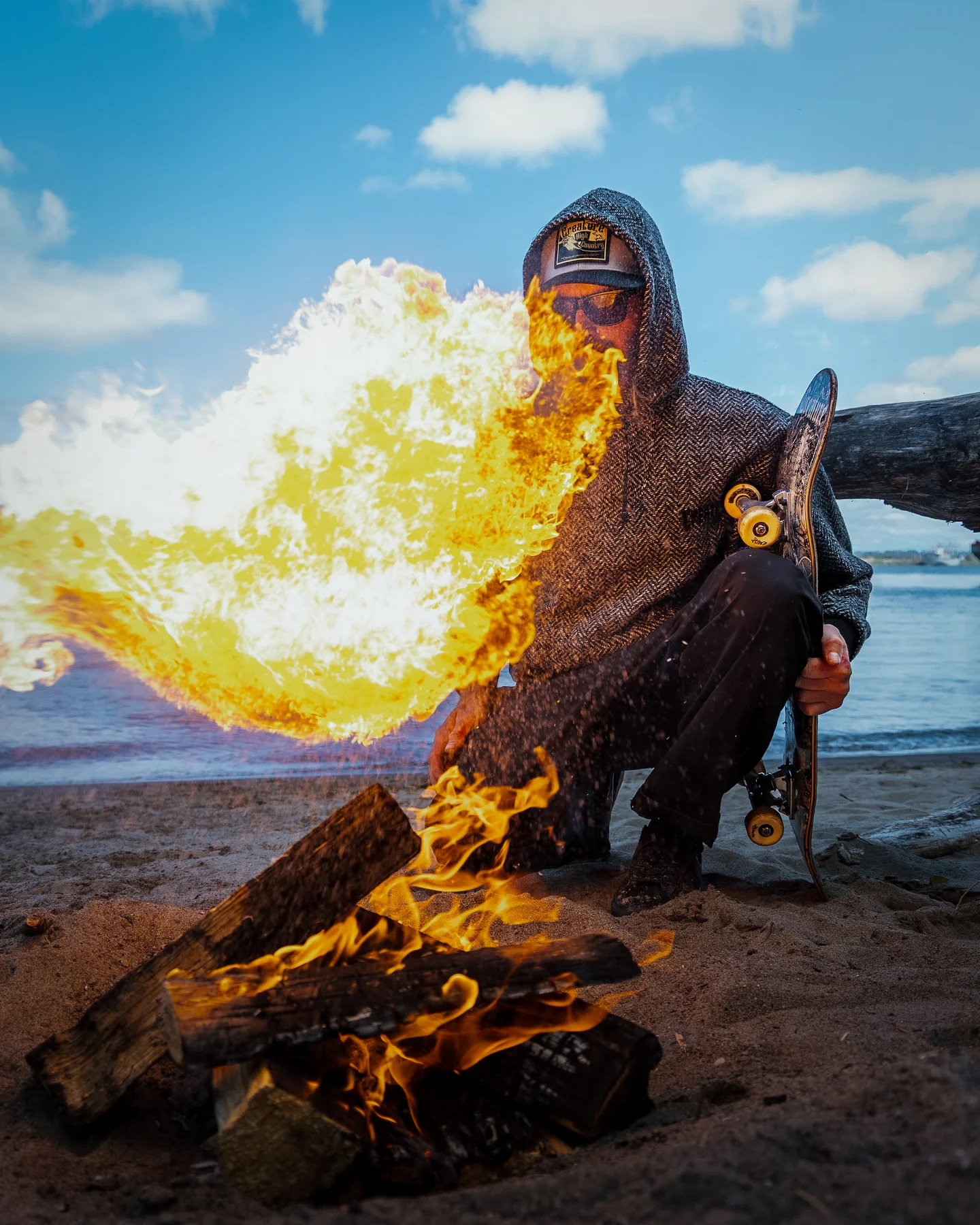 Creature Baja Mens Creature Hoodie - Image 7