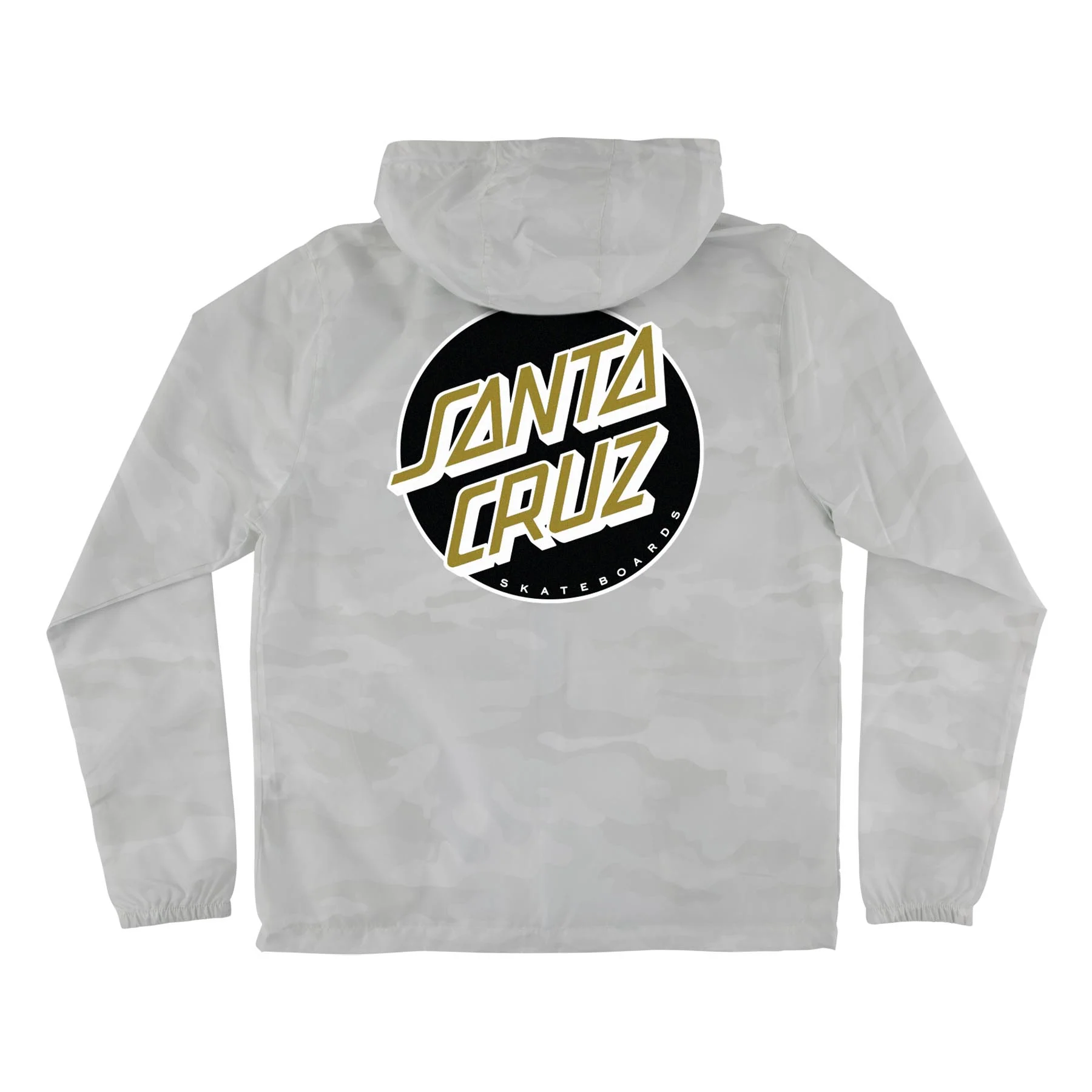 Cruz Hooded Mens Santa Cruz Windbreaker - Image 3