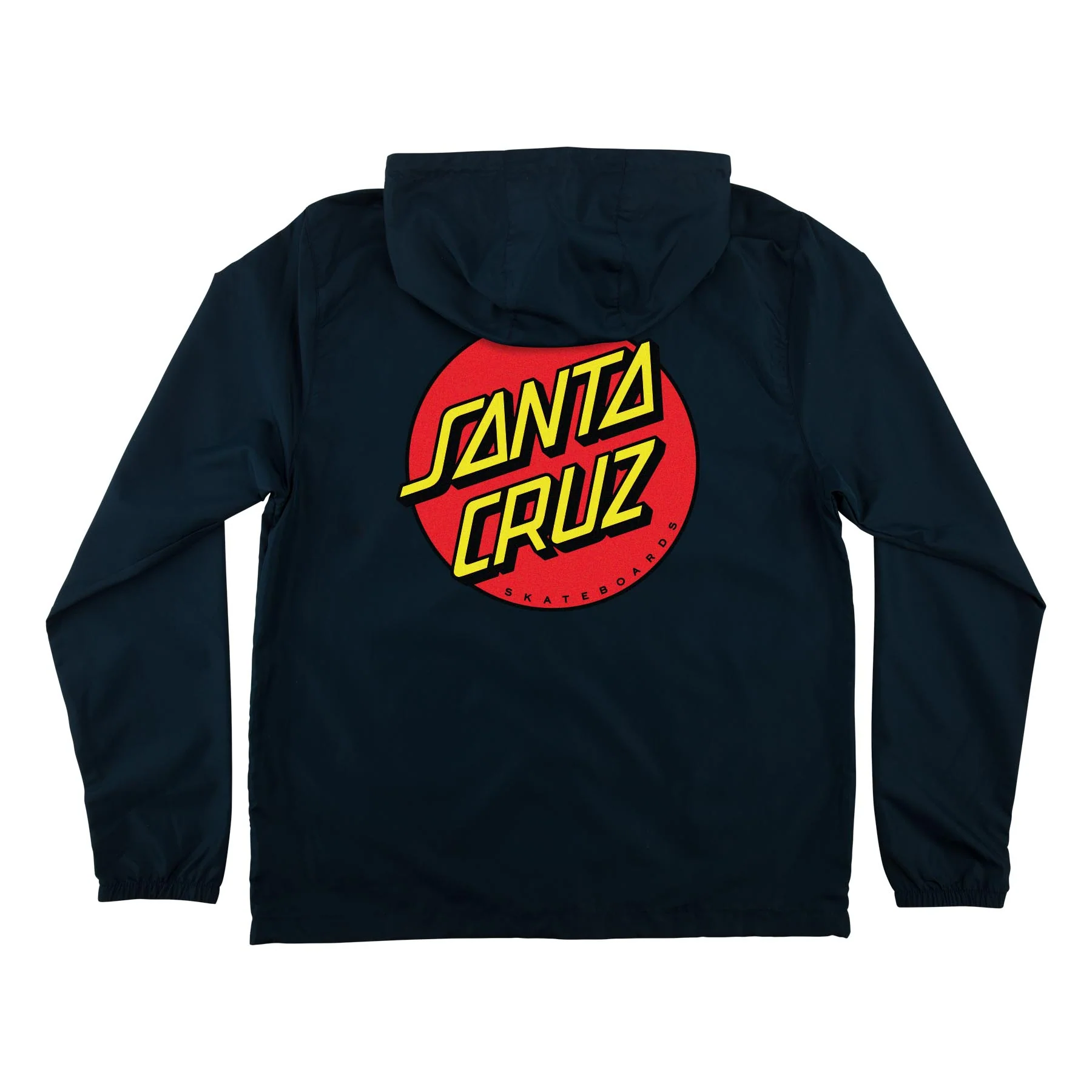 Cruz Hooded Mens Santa Cruz Windbreaker - Image 7