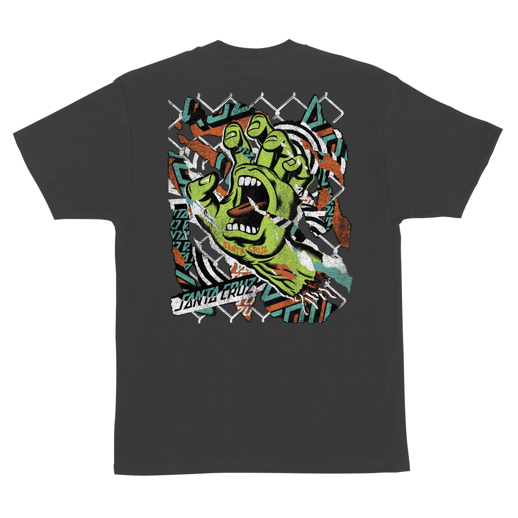 Damaged Hand Mens Santa Cruz T-Shirt - Image 4