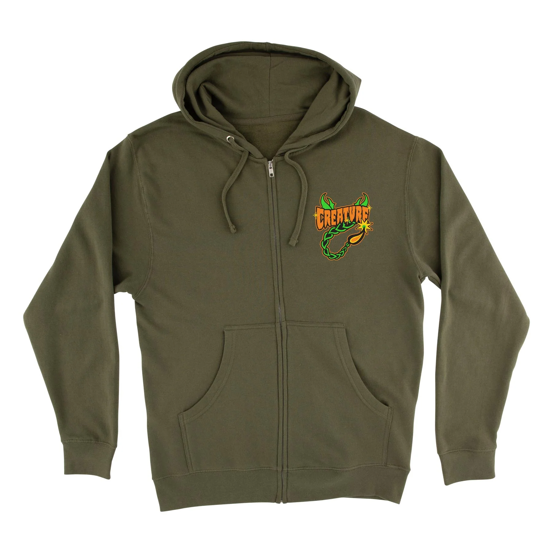Deadly Sands Mens Creature Zip Hoodie