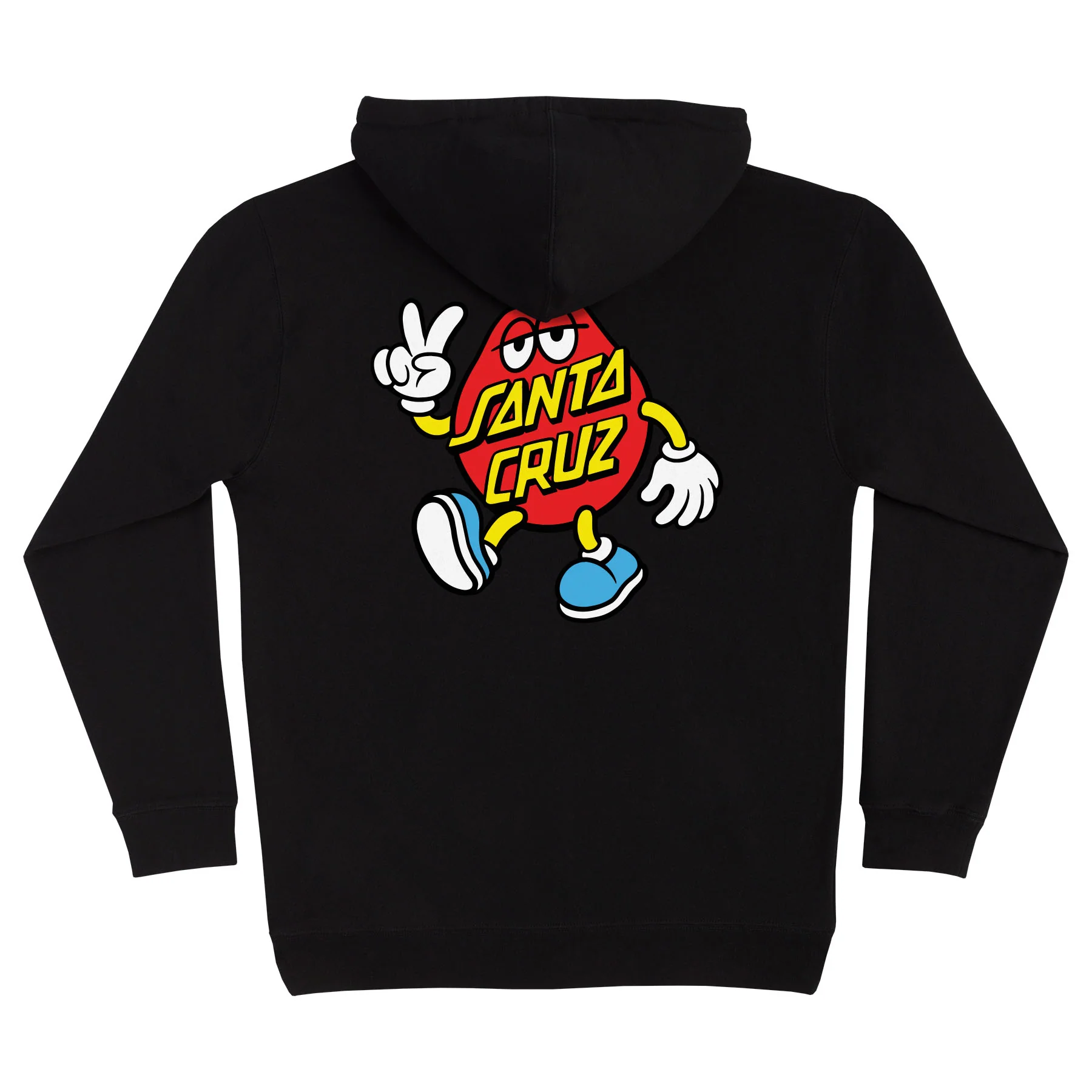 Dot Guy Mens Santa Cruz Hoodie - Image 2