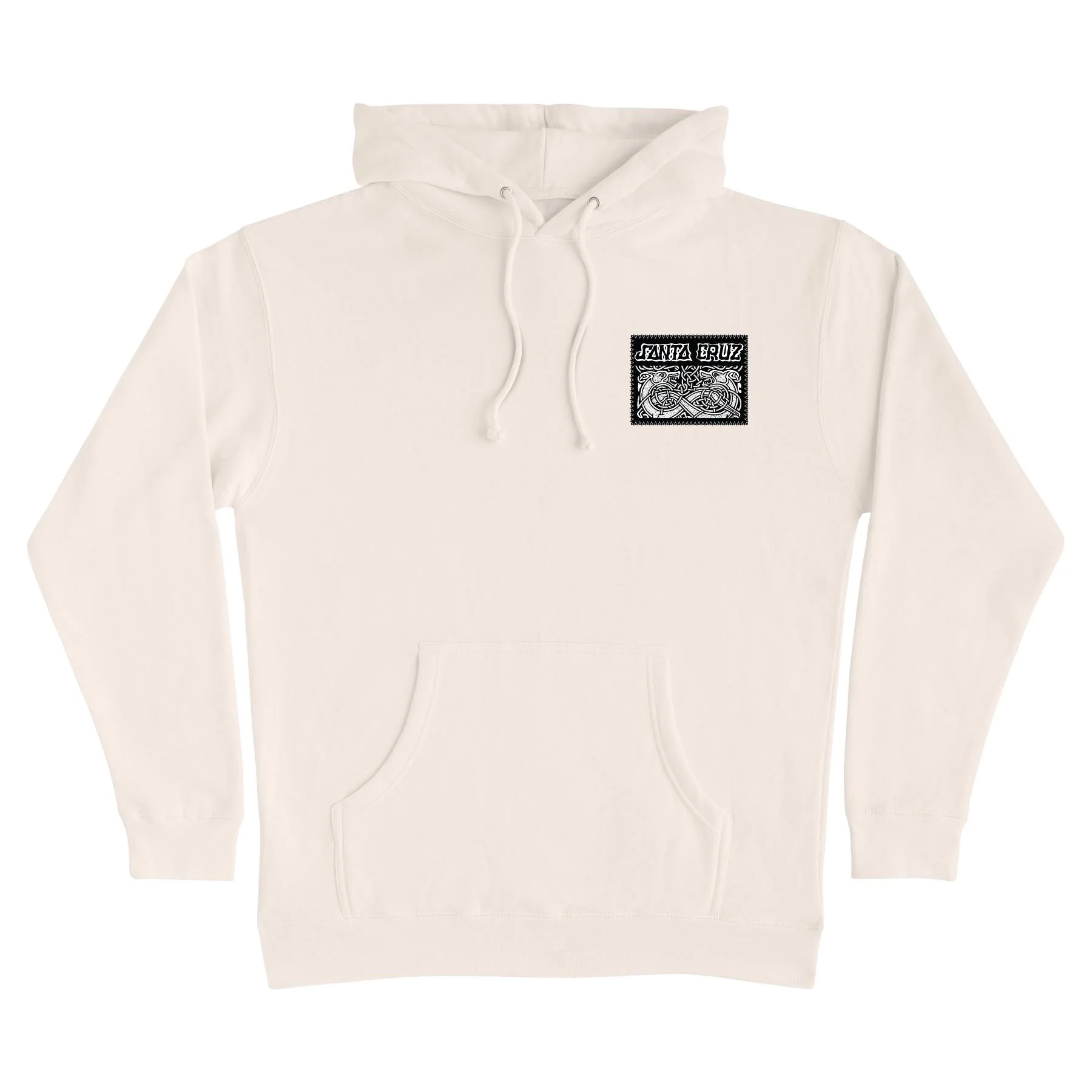 Dressen Celtic Dogs Mens Santa Cruz Hoodie - Image 3