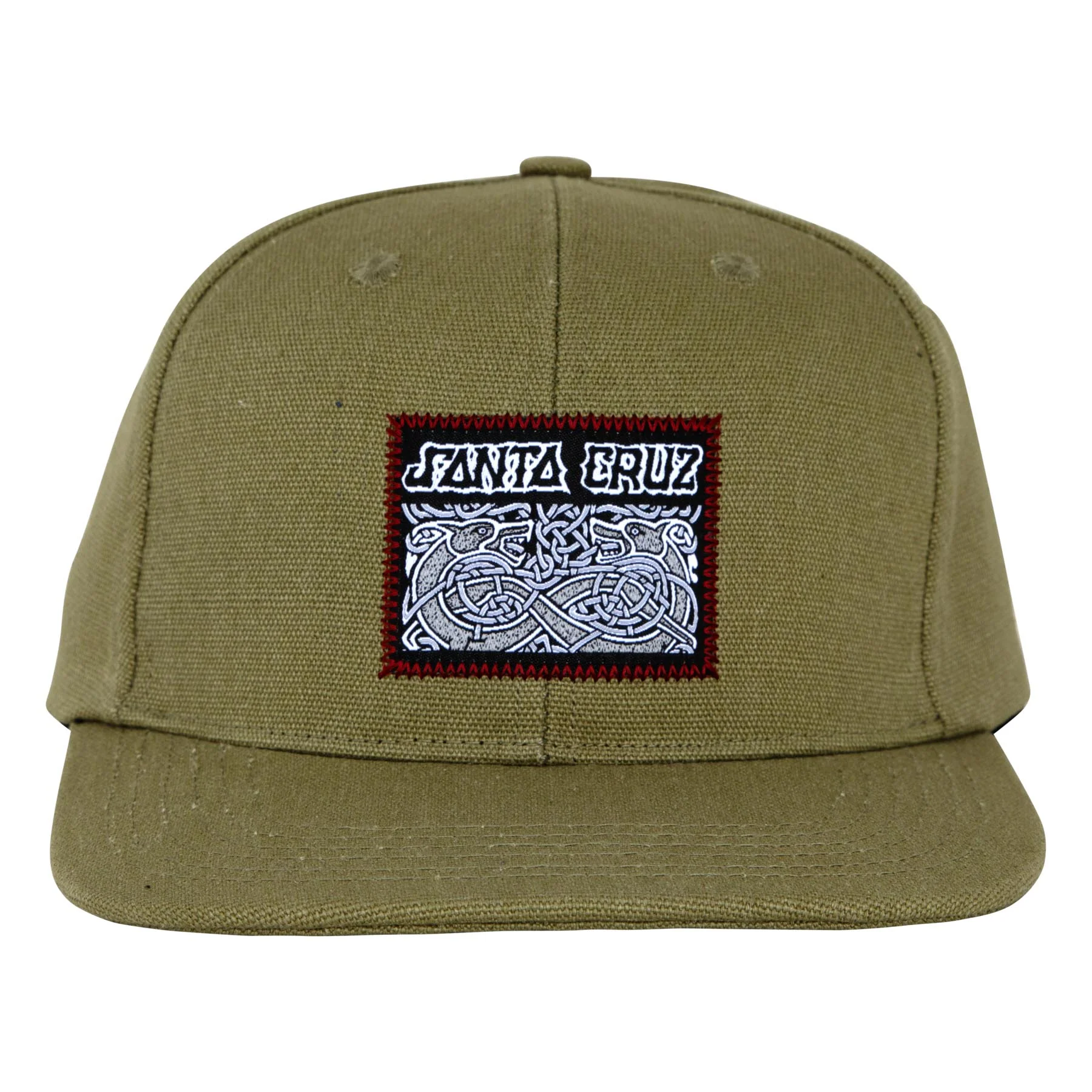 Dressen Celtic Dogs Santa Cruz Snapback Hat - Image 6