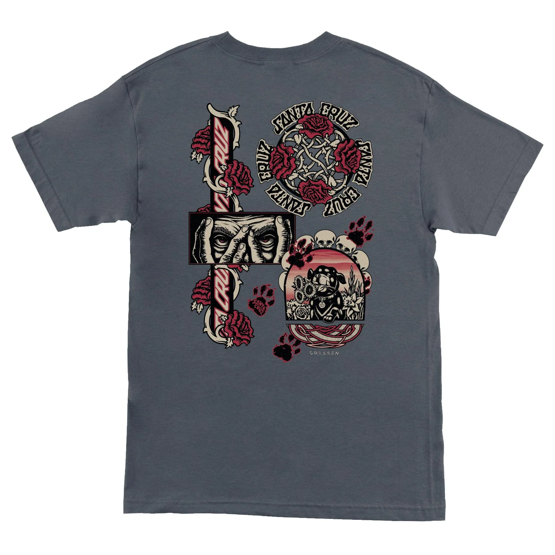 Dressen Evo Mens Santa Cruz T-Shirt - Image 4