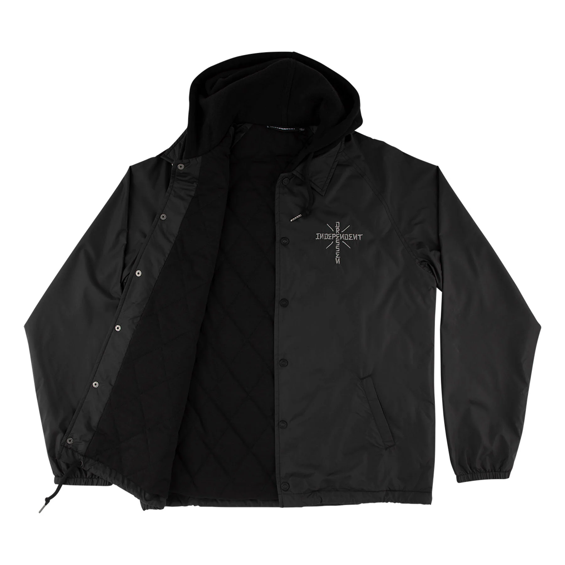 Dressen Skull Rose Mens Independent Windbreaker - Image 3