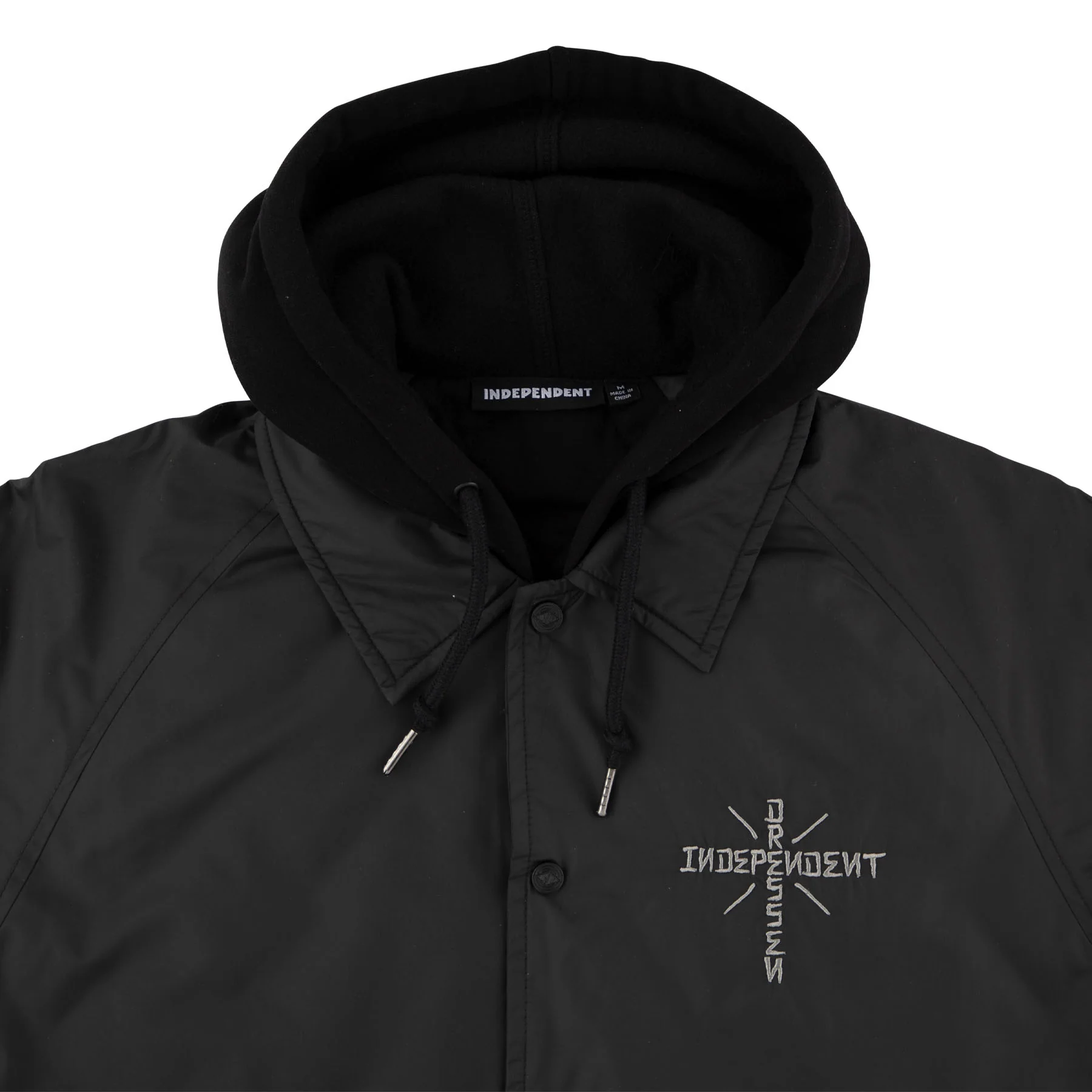 Dressen Skull Rose Mens Independent Windbreaker - Image 4