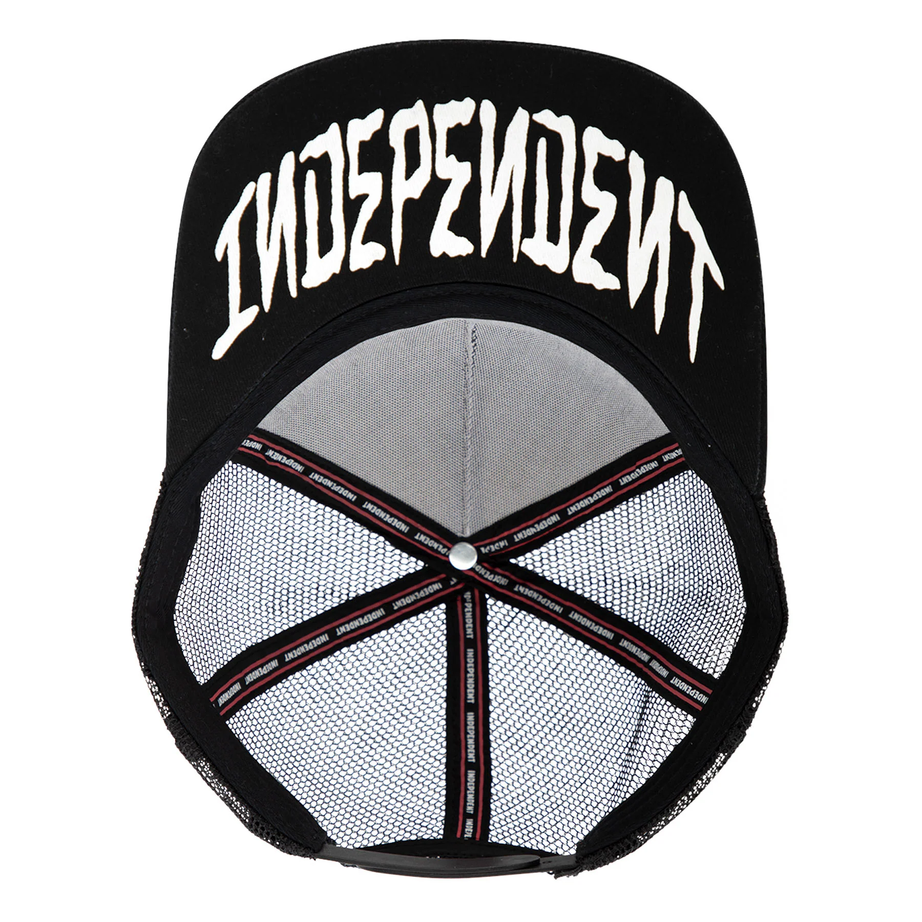 Dressen Skull Rose Independent Snapback Hat - Image 8