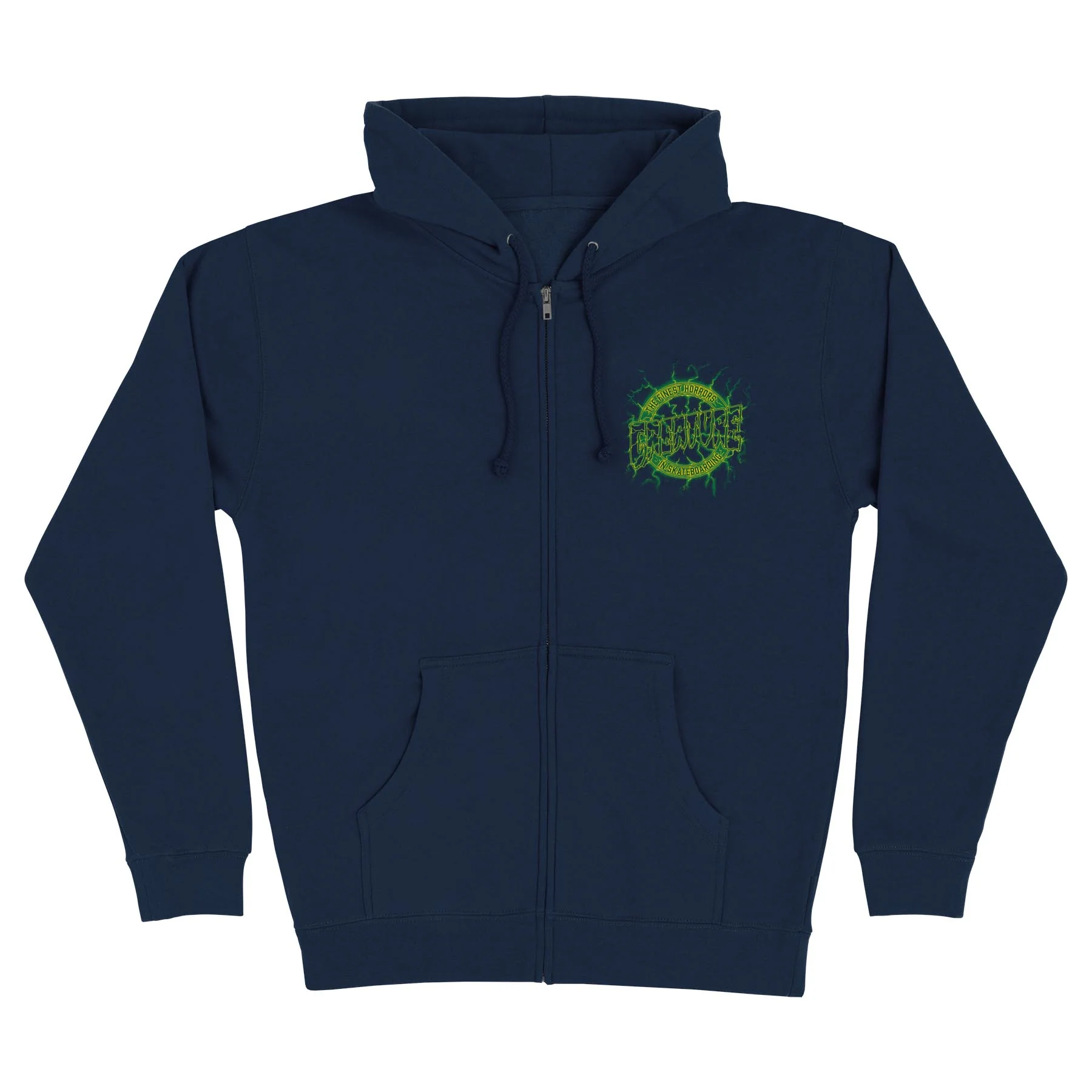 Finest Strike Mens Creature Zip Hoodie - Image 3