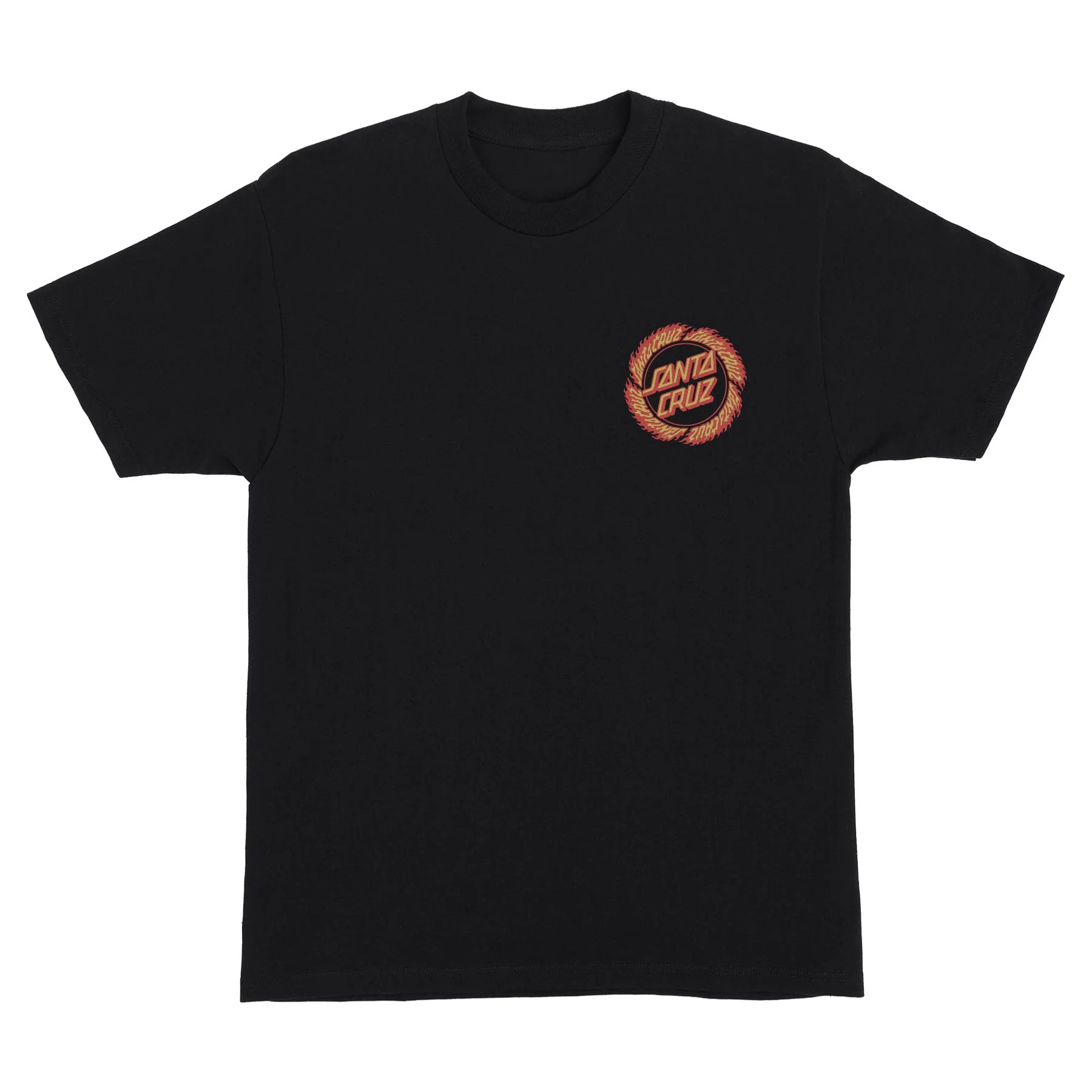 Flame Ringed Dot Mens Santa Cruz T-Shirt