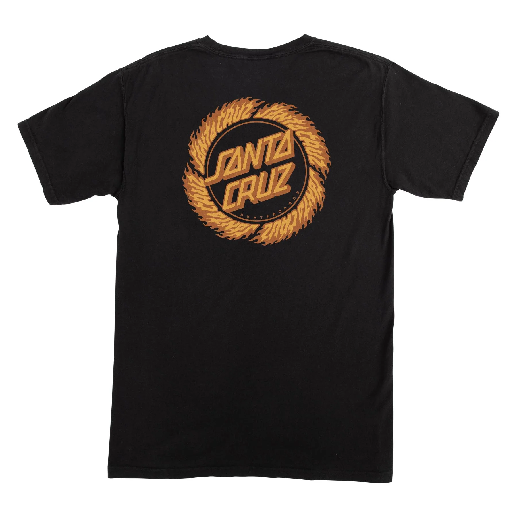 Flame Ringed Dot Womens Santa Cruz T-Shirt - Image 4