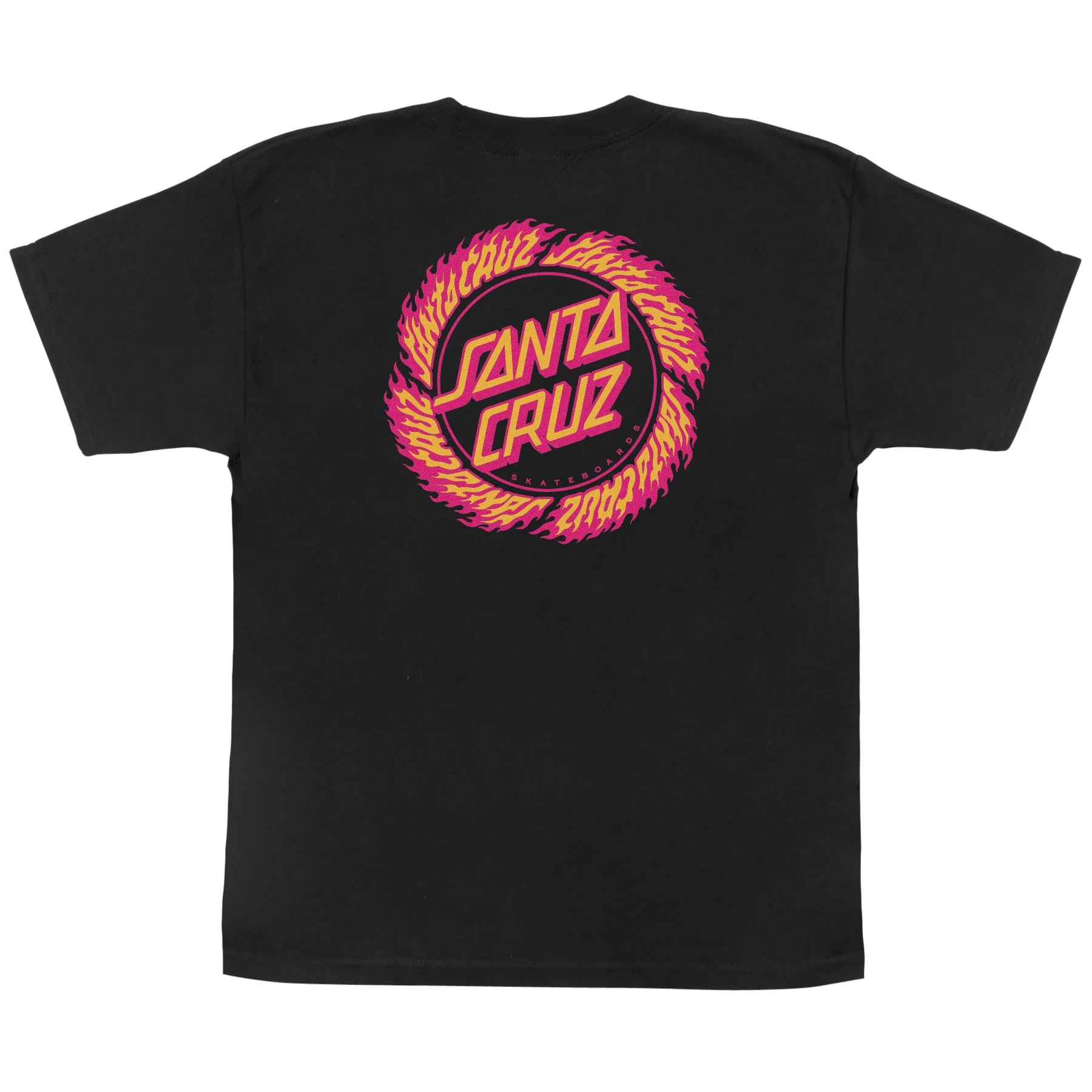 Flame Ringed Dot Youth Santa Cruz T-Shirt - Image 3