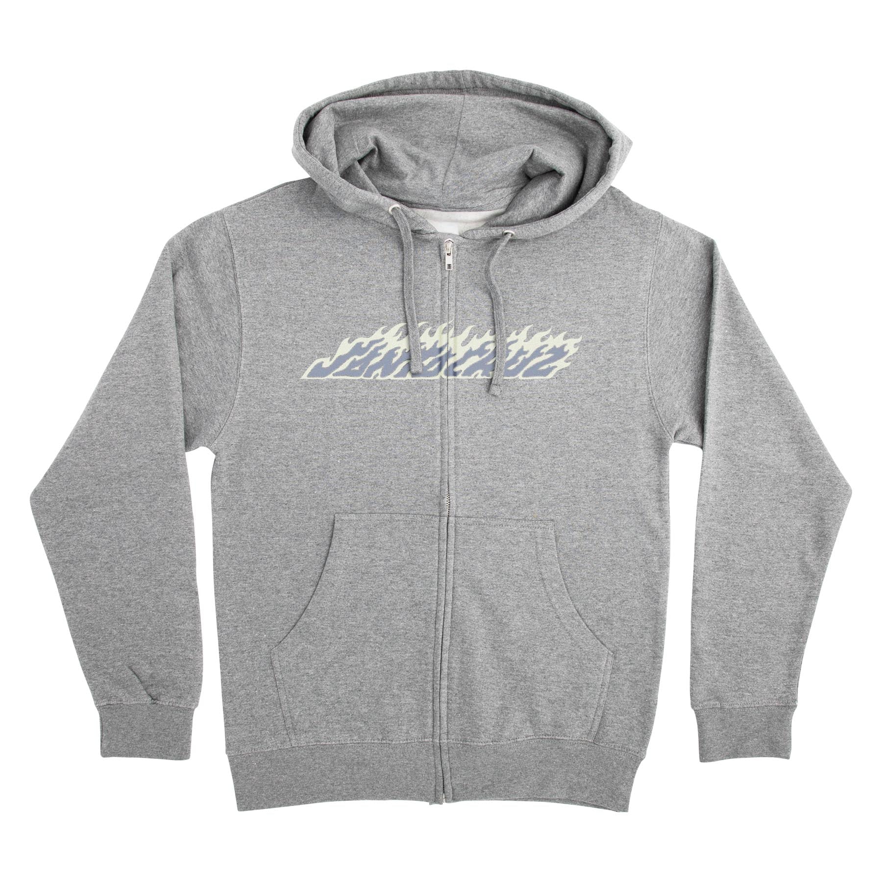 Flame Strip Womens Santa Cruz Zip Hoodie