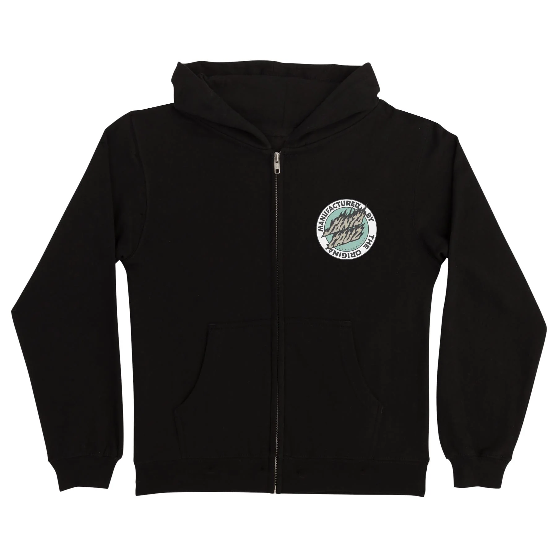 Flamed MFG Dot Santa Cruz Youth Zip Hoodie