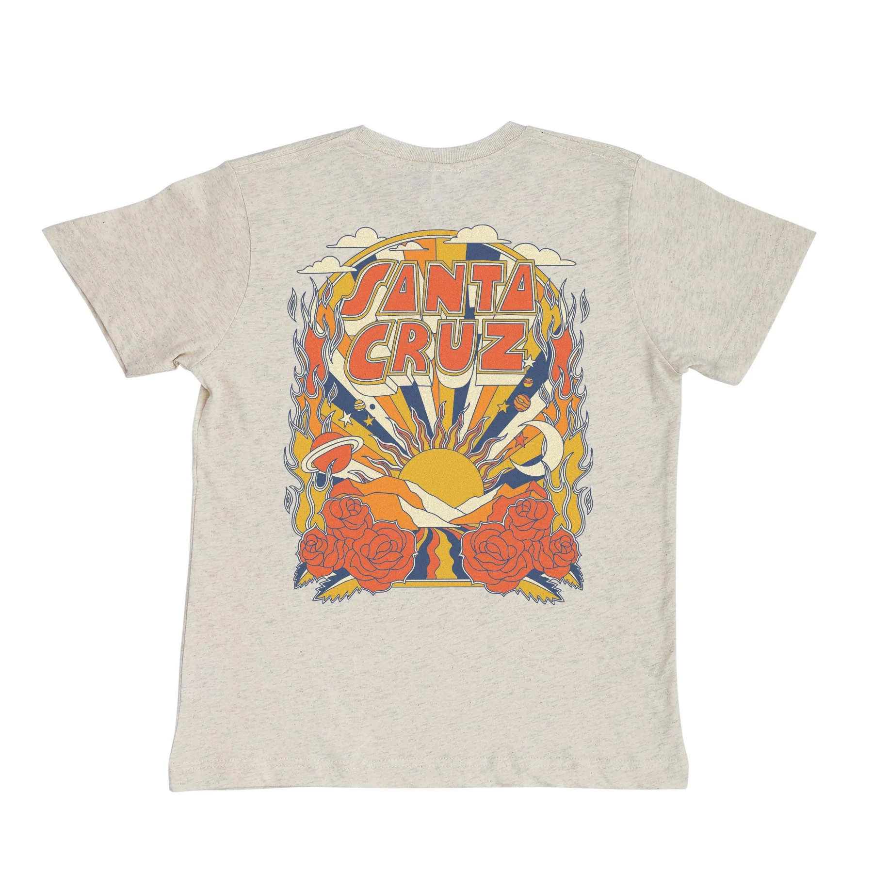 Foxy Sun Girls Santa Cruz T-Shirt - Image 2
